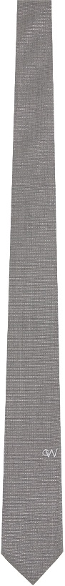 Photo: Georges Wendell Grey Woven Tie