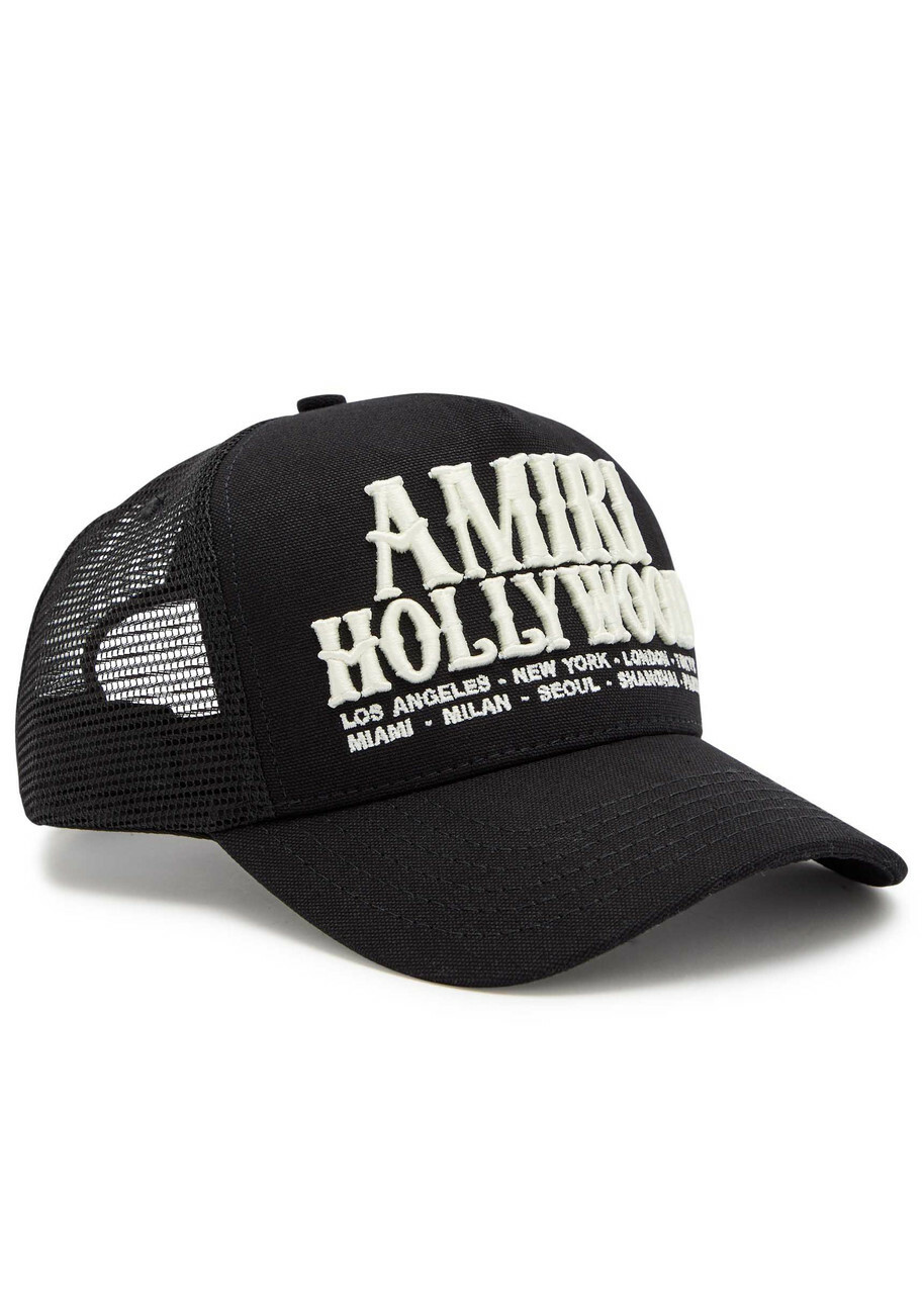 AMIRI Black Baroque Logo Dad Cap Amiri