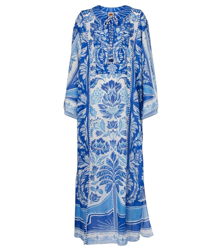 Photo: Farm Rio Delicate Tapestry cotton kaftan