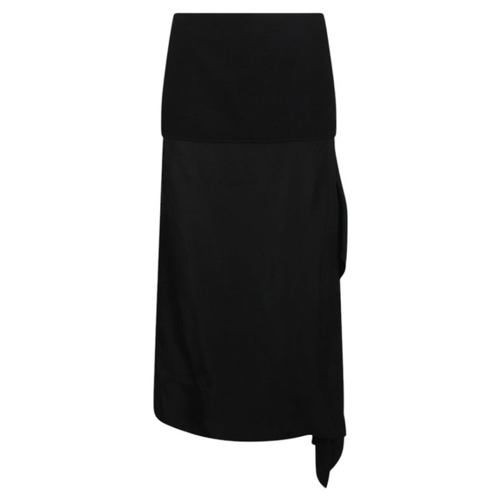 Photo: Jil Sander Black Wool Skirt