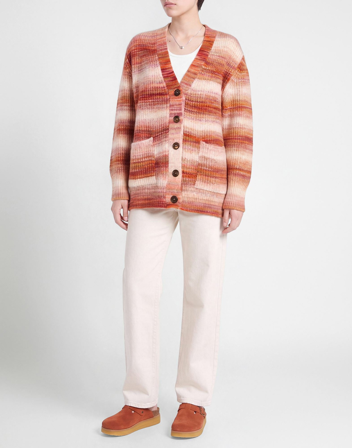 Jucca Womens Cardigan Cream