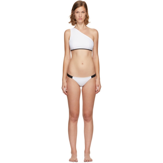 Photo: Ward Whillas Reversible Lane Single-Shoulder Bikini Top