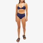 Sporty & Rich Women's Brigitte Bikini Bottom in Navy