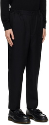 Comme des Garçons Homme Deux Black Wool Trousers