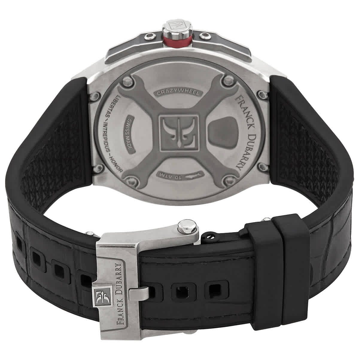 Franck Dubarry Crazy Wheel Automatic Black Dial Mens Watch CW-04-01