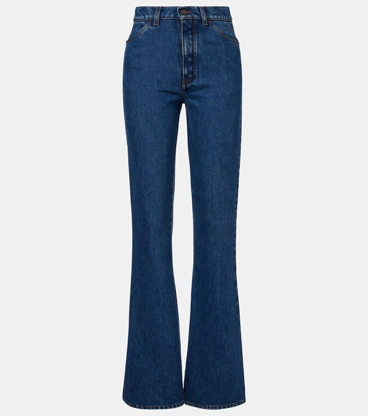 Loro Piana Merak high-rise flared jeans