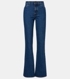 Loro Piana Merak high-rise flared jeans