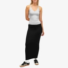 Joah Brown Women's V-Neck Racerback Tank Top in Pearl