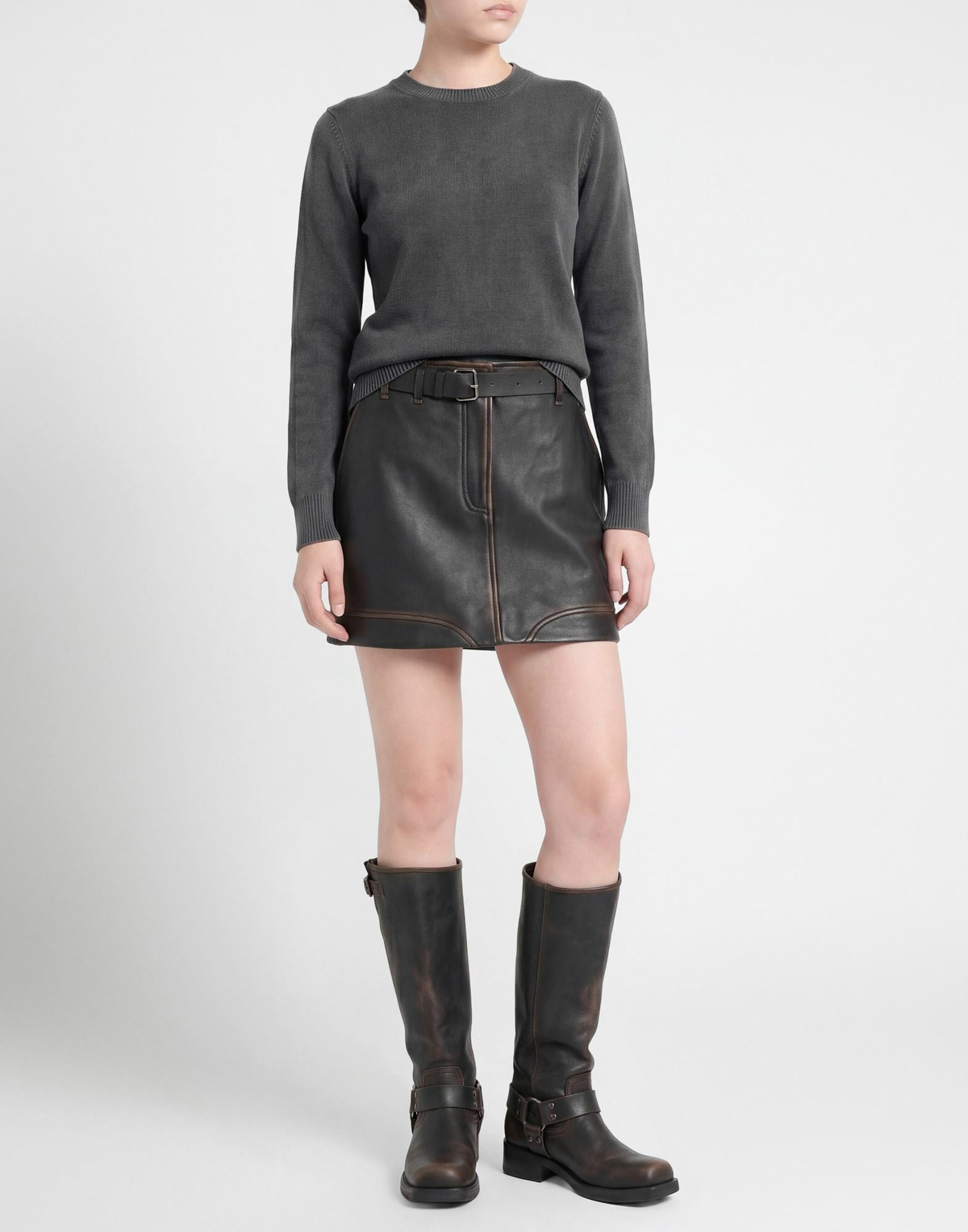 Iro Womens Mini skirt in Black