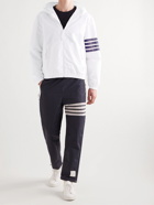 Thom Browne - Striped Ripstop Track Jacket - White