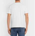 Saint Laurent - Printed Cotton-Jersey T-Shirt - Men - White