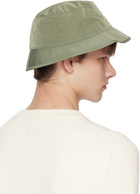 C.P. Company Green Chrome-R Bucket Hat