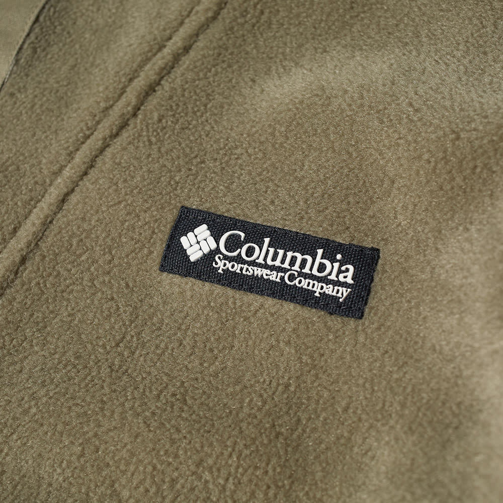 Columbia Men's Back Bowl™ Zip Through Fleece in Black/Dark Stone Columbia