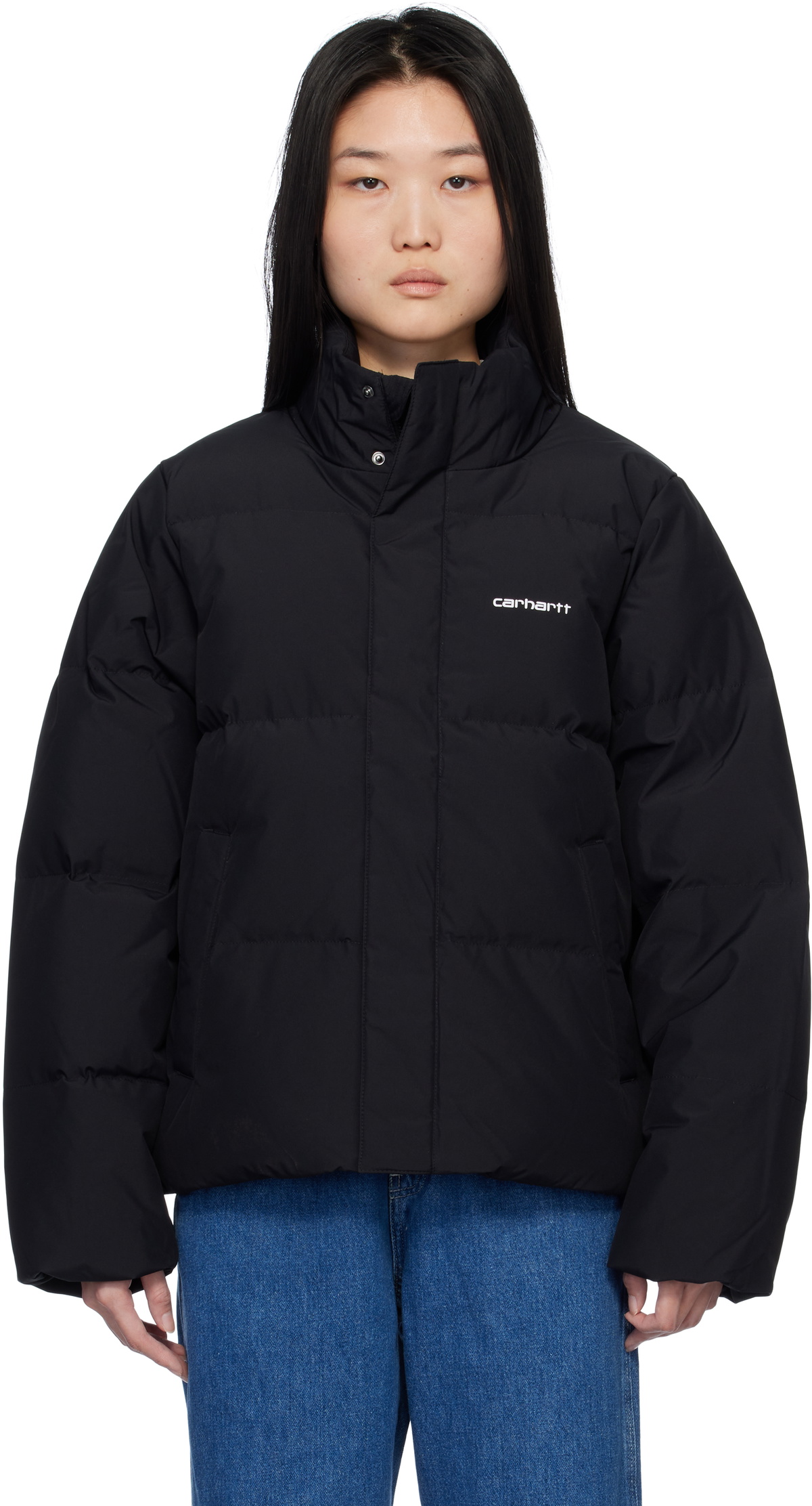 Carhartt Work In Progress Green Dani Down Jacket Carhartt WIP