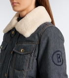 Bogner Dena denim down ski jacket
