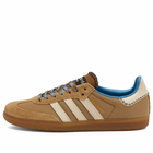 Adidas X Wales Bonner Samba Sneakers in Desert/White