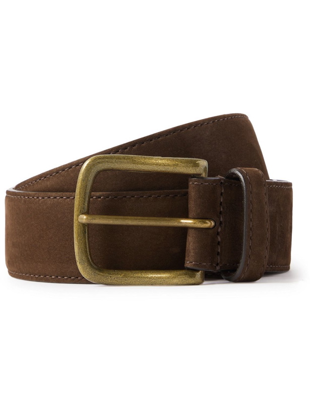Photo: Anderson & Sheppard - Leather belt - Brown