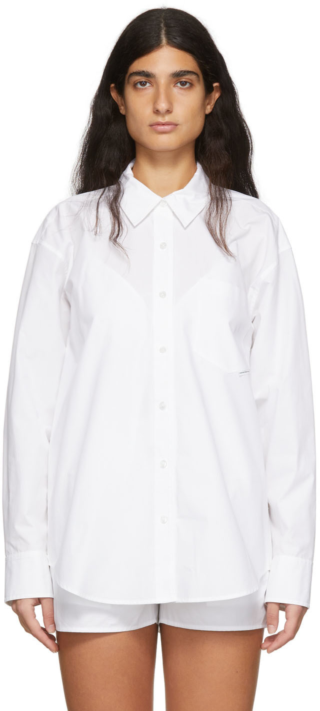 alexanderwang.t White Boyfriend Shirt alexanderwang.t