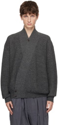 LEMAIRE Gray Wrap Cardigan