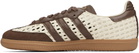 adidas Originals Off-White & Brown Samba OG Sneakers