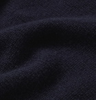 Maison Margiela - Contrast-Tipped Wool Cardigan - Blue