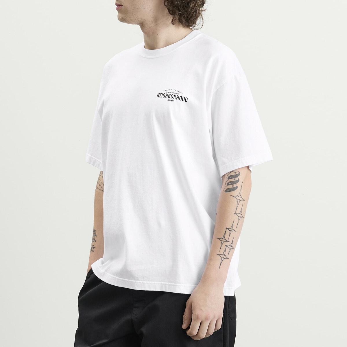 Neighborhood Men's SS-1 T-Shirt in White