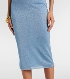 Oséree Lumière open-back midi dress