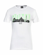 Ea7 Mens T-shirt in White