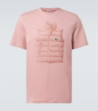 Moncler Printed cotton jersey T-shirt