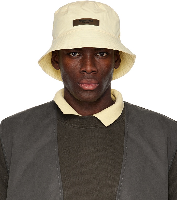 Photo: Essentials Yellow Twill Bucket Hat