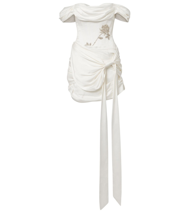 Photo: Clio Peppiatt Paloma beaded draped minidress