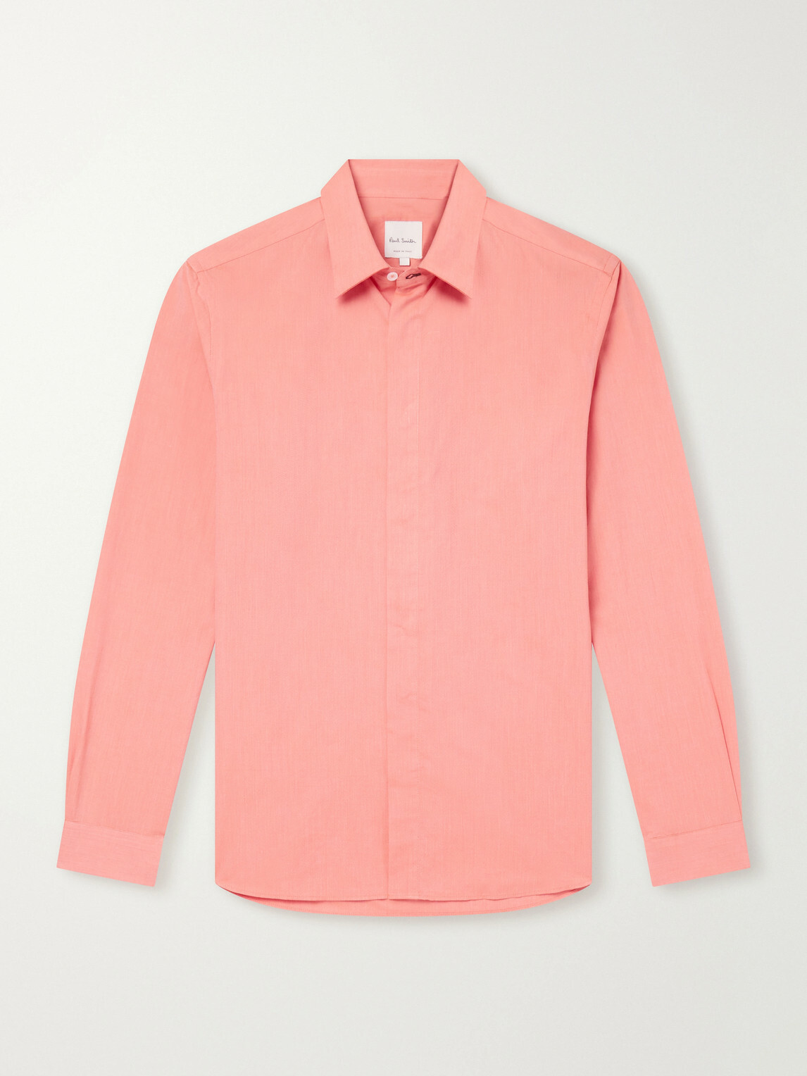 Paul Smith - Cotton-Poplin Shirt - Orange