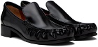 Acne Studios Black Stamped Loafers