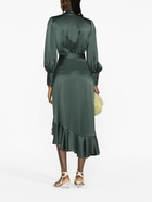 ZIMMERMANN - Silk Wrap Midi Dress