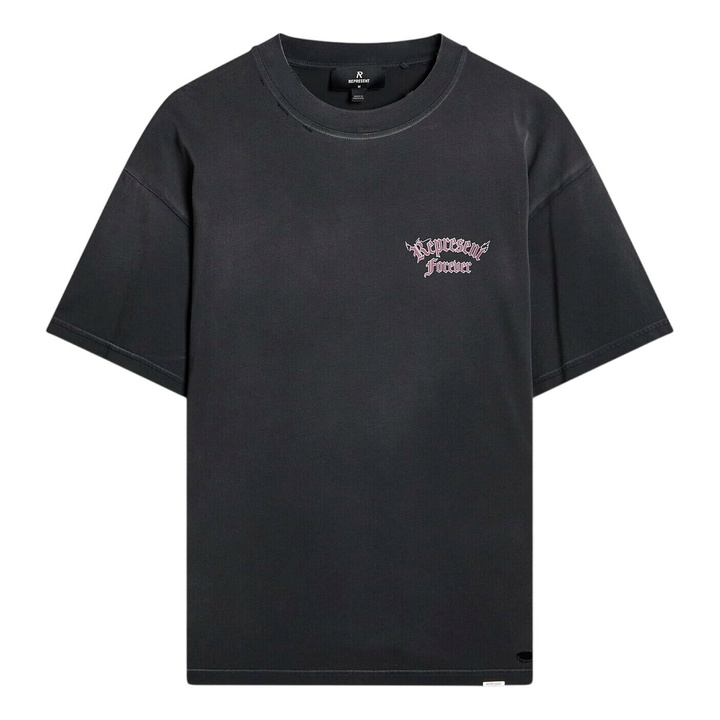 Photo: Represent Men's Duality T-Shirt in Washed Black