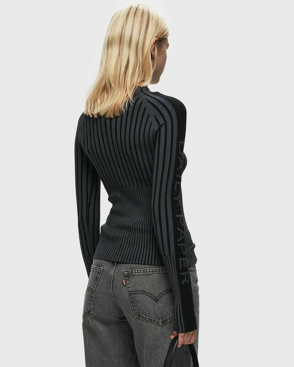 Daily Paper Lore Knit Top Grey Pullovers