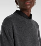 The Frankie Shop Maxime wool and cashmere-blend sweater dress
