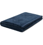 Alexander McQueen - Logo-Jacquard Cotton-Terry Beach Towel - Blue