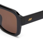 Le Specs Subzero Sunglasses in Black/Mono Polarized 