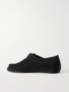 Jil Sander - Suede Derby Shoes - Black