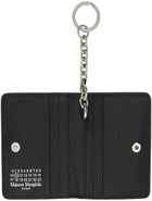 Maison Margiela Black Keyring Bifold Card Holder