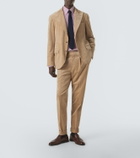 Brunello Cucinelli Striped cotton poplin shirt