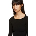 Junya Watanabe Black Long Sleeve T-Shirt