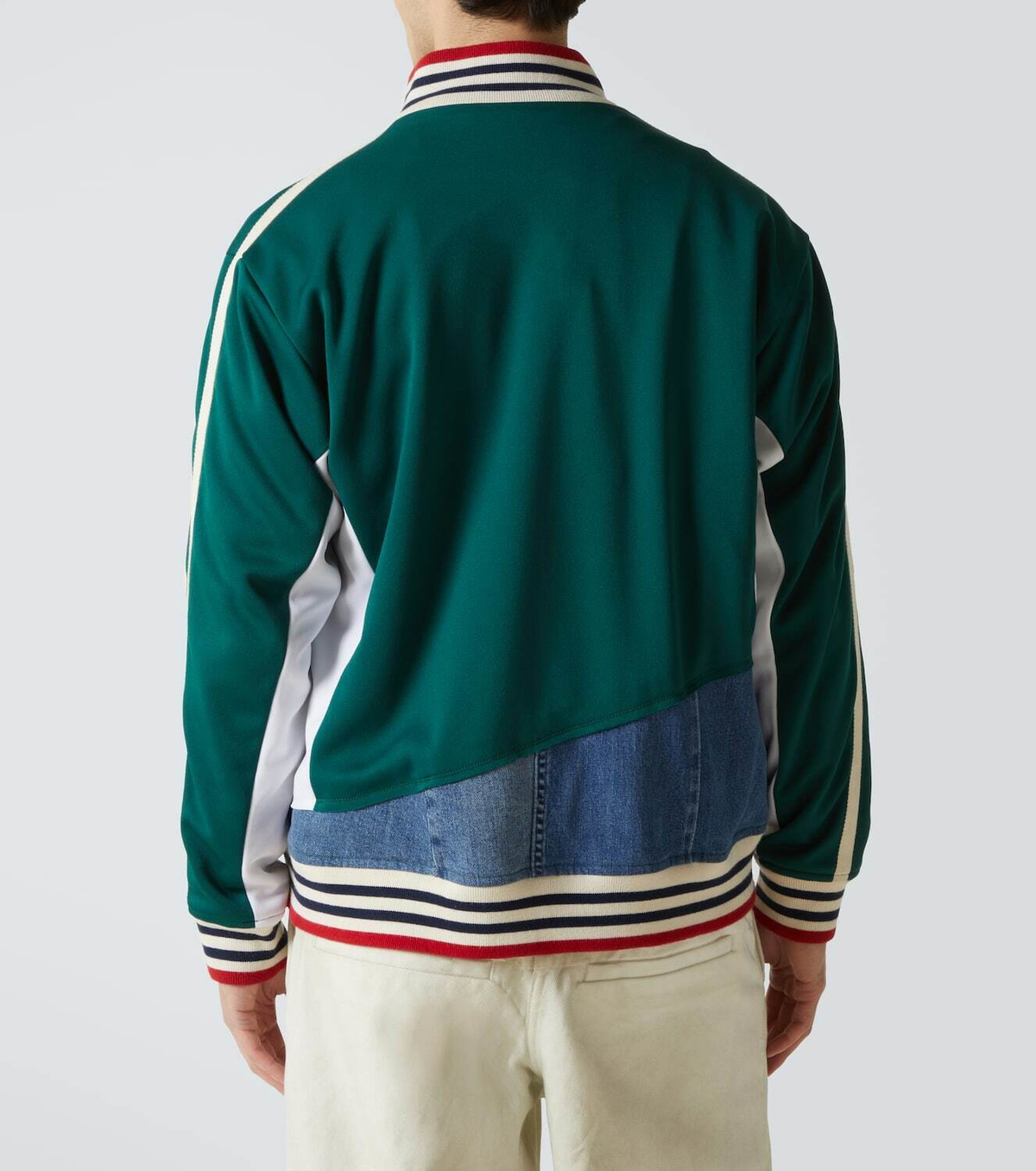Greg Lauren Denim track jacket