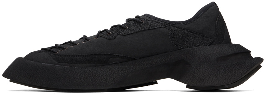 DEMON Black Lovo Leather Sneakers