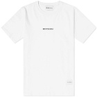 MKI Men's Embroidered Logo T-Shirt in White