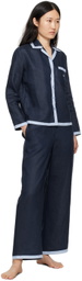 Sleeper Navy Garrick Trousers