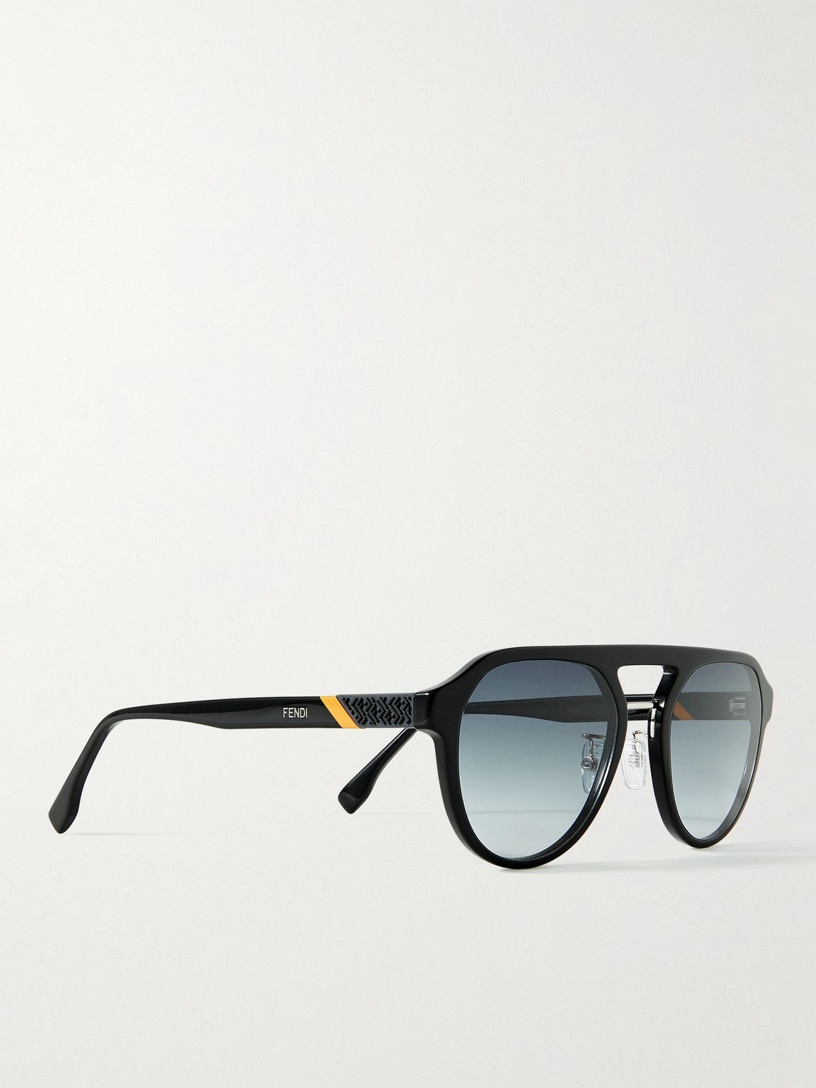 Fendi Aviator-Style Acetate Sunglasses Fendi