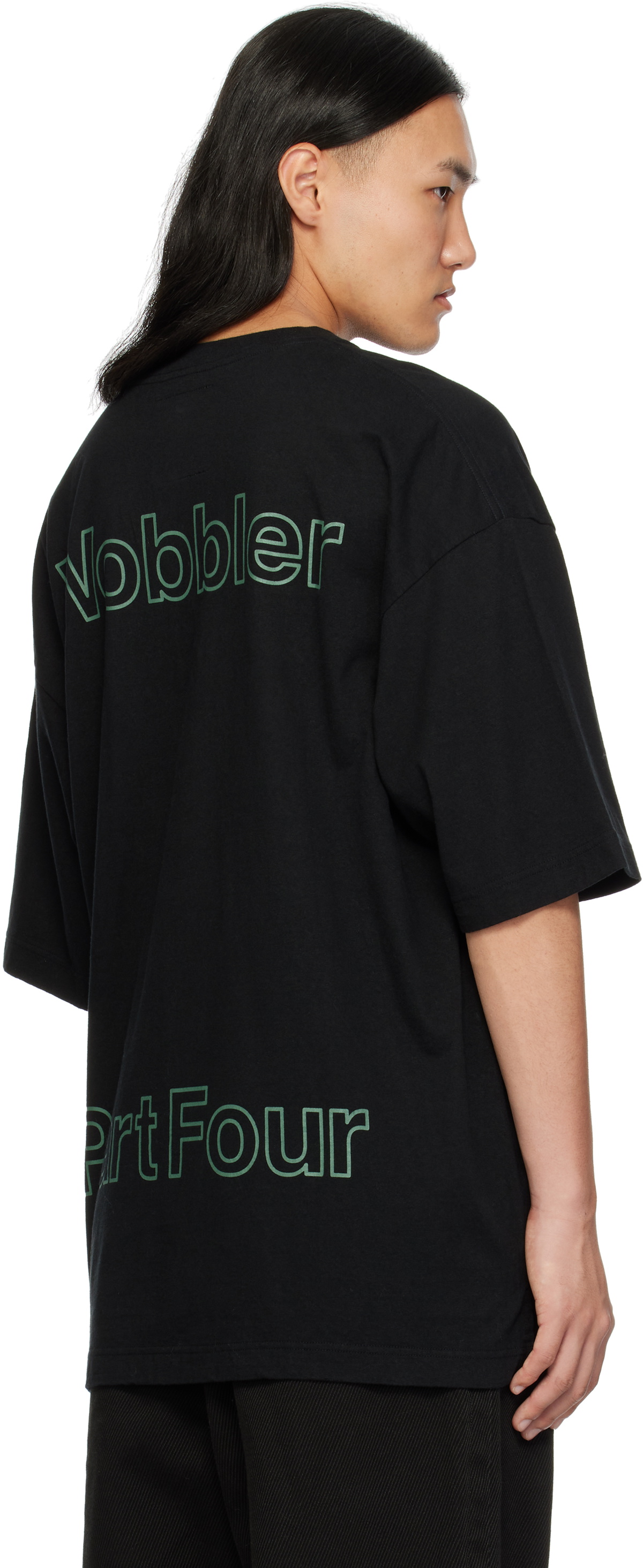 Maison MIHARA YASUHIRO Black Duck Printed T-shirt Maison