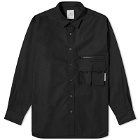 Uniform Experiment Men's Weather Field Long Sleeve Shirt in Black